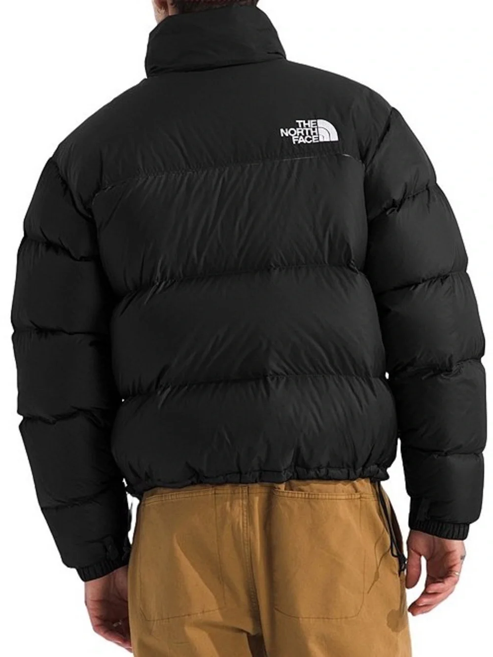 Retro Nuptse Long Sleeve Winter Puffer Jacket